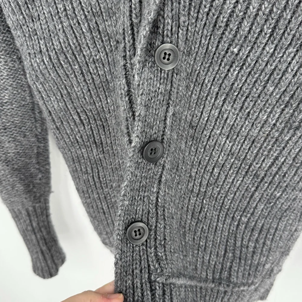 J Crew Textured Boyfriend Wool Mohair Blend Cardigan Women’s Size Small
